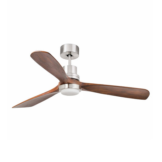 Ventilador de Techo Faro Lantau L DC Ø132cm con Luz LED Palas Nogal - Foto Principal