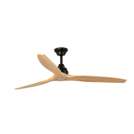 Ventilador de Techo Faro Alo DC Ø152cm Negro con Luz LED Palas Madera - Foto Principal
