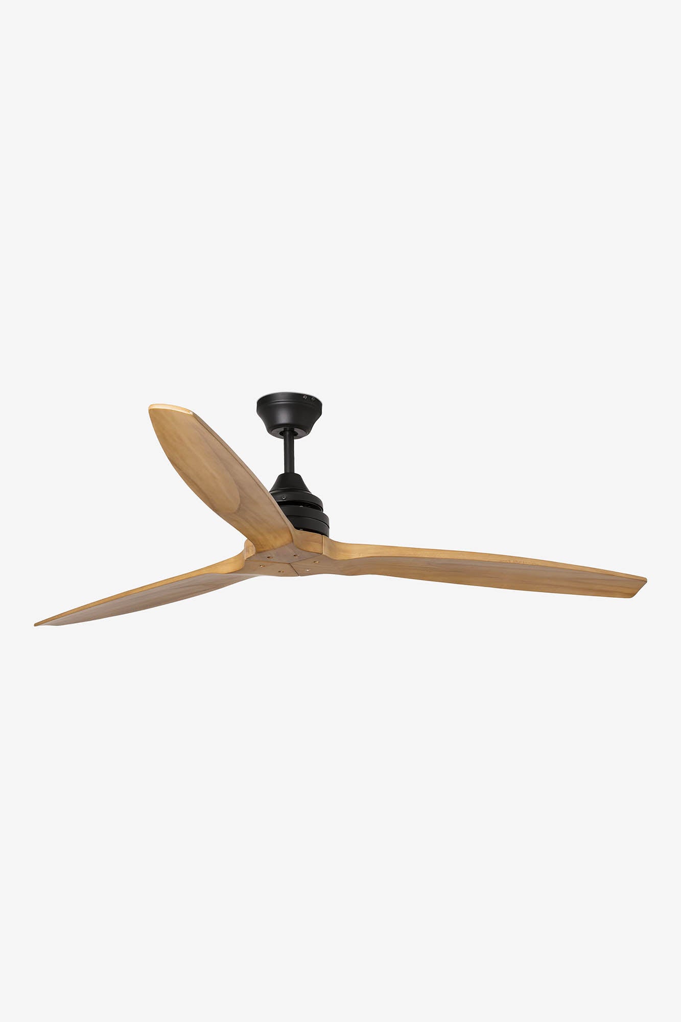 Ventilador de Techo Faro Alo DC Ø152cm Negro con Luz LED Palas Madera - Ambiente