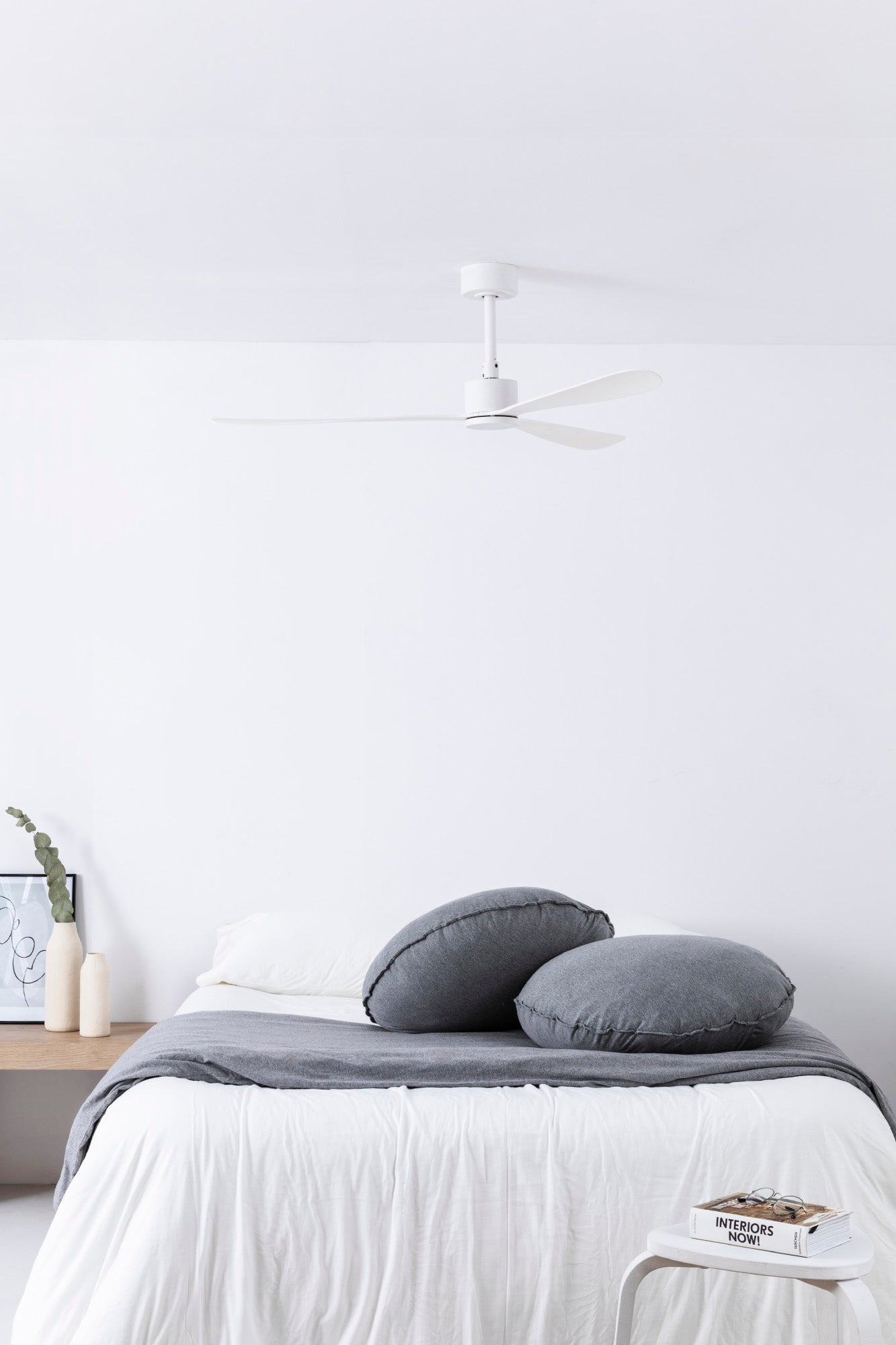 Ventilador de Techo Faro Amelia DC Ø132cm Blanco con Luz LED - Ambiente