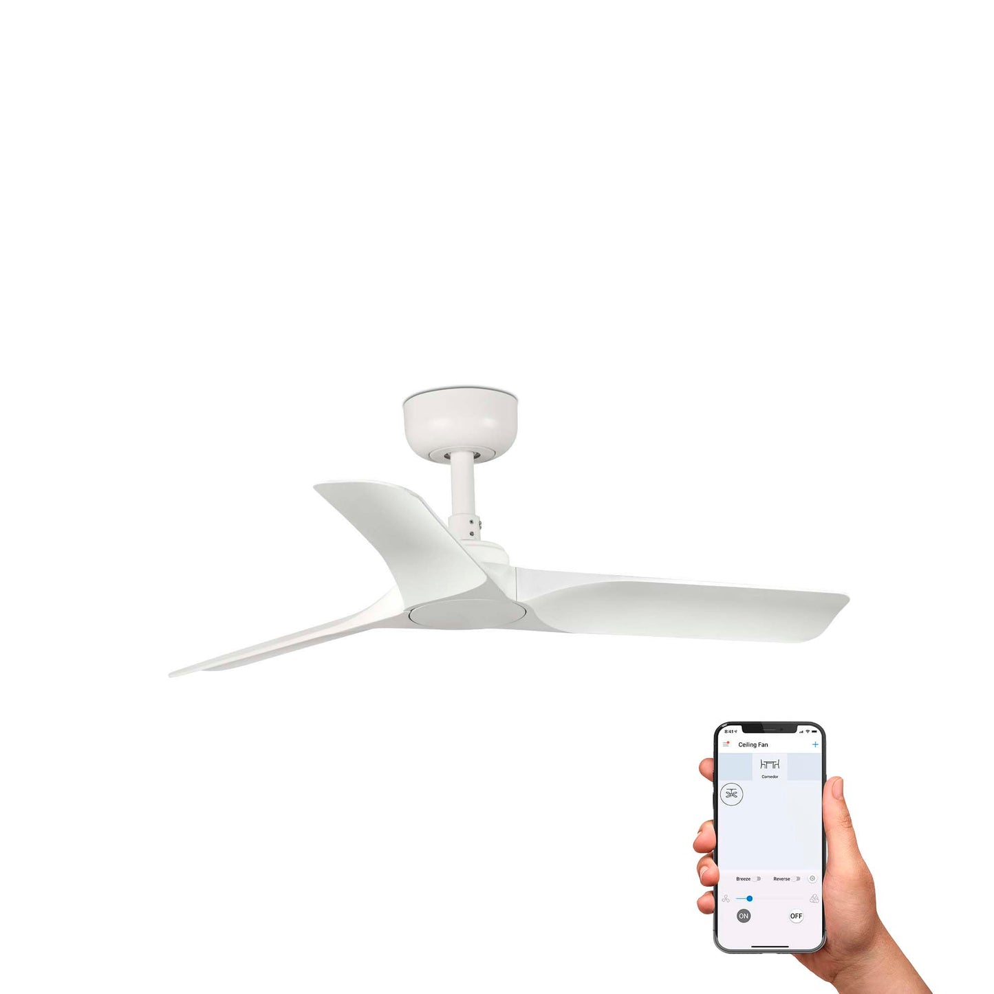Ventilador de Techo Faro HEY DC Ø90cm Compacto Diseño Faro Lab - 33824WT.jpg