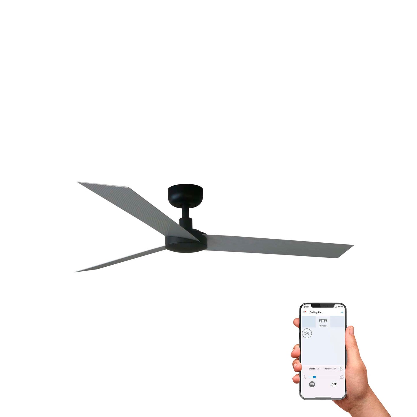 Ventilador de Techo Faro CRUISER L DC Ø132cm Palas de Aluminio