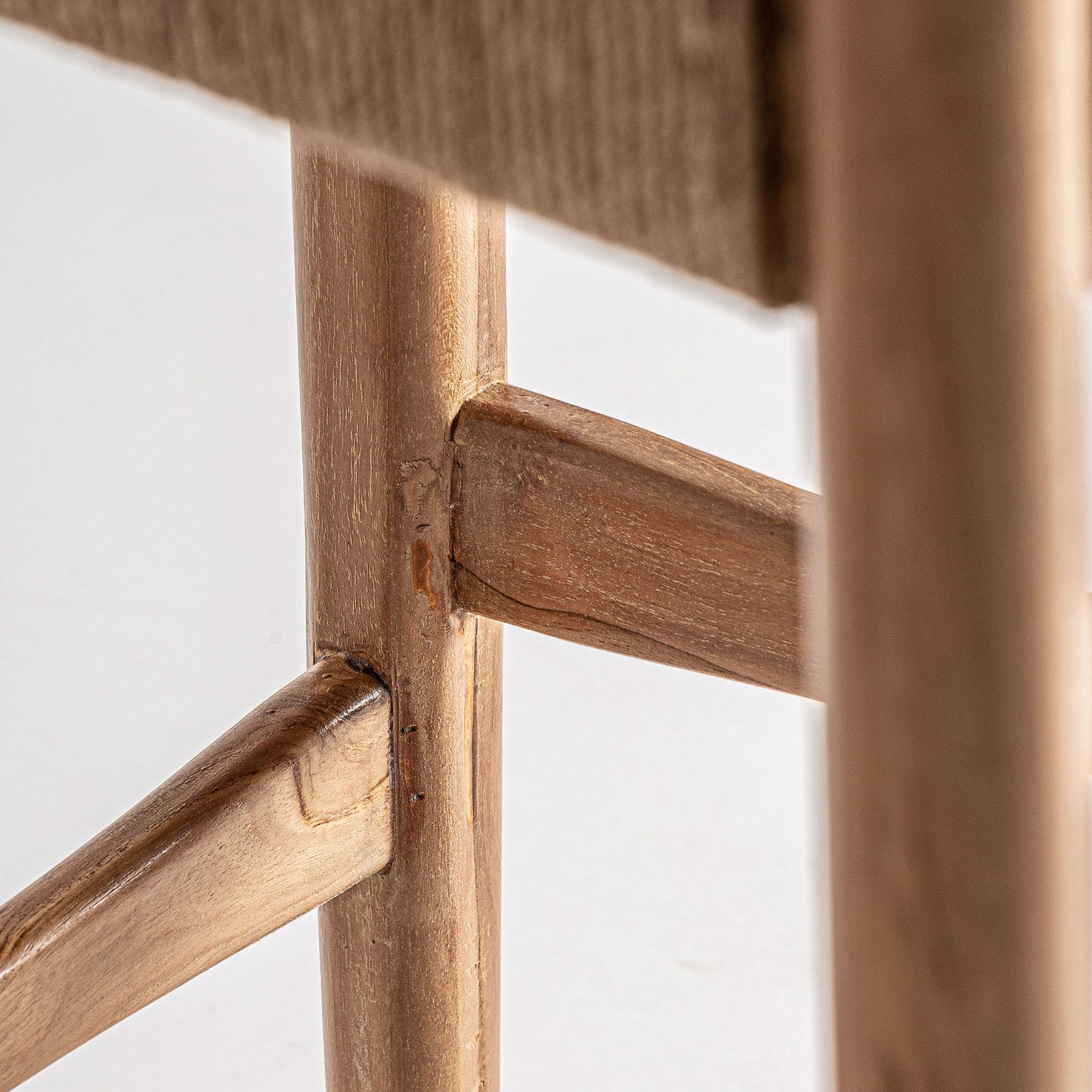 Taburete Agia VICAL madera de teka estilo contemporáneo
