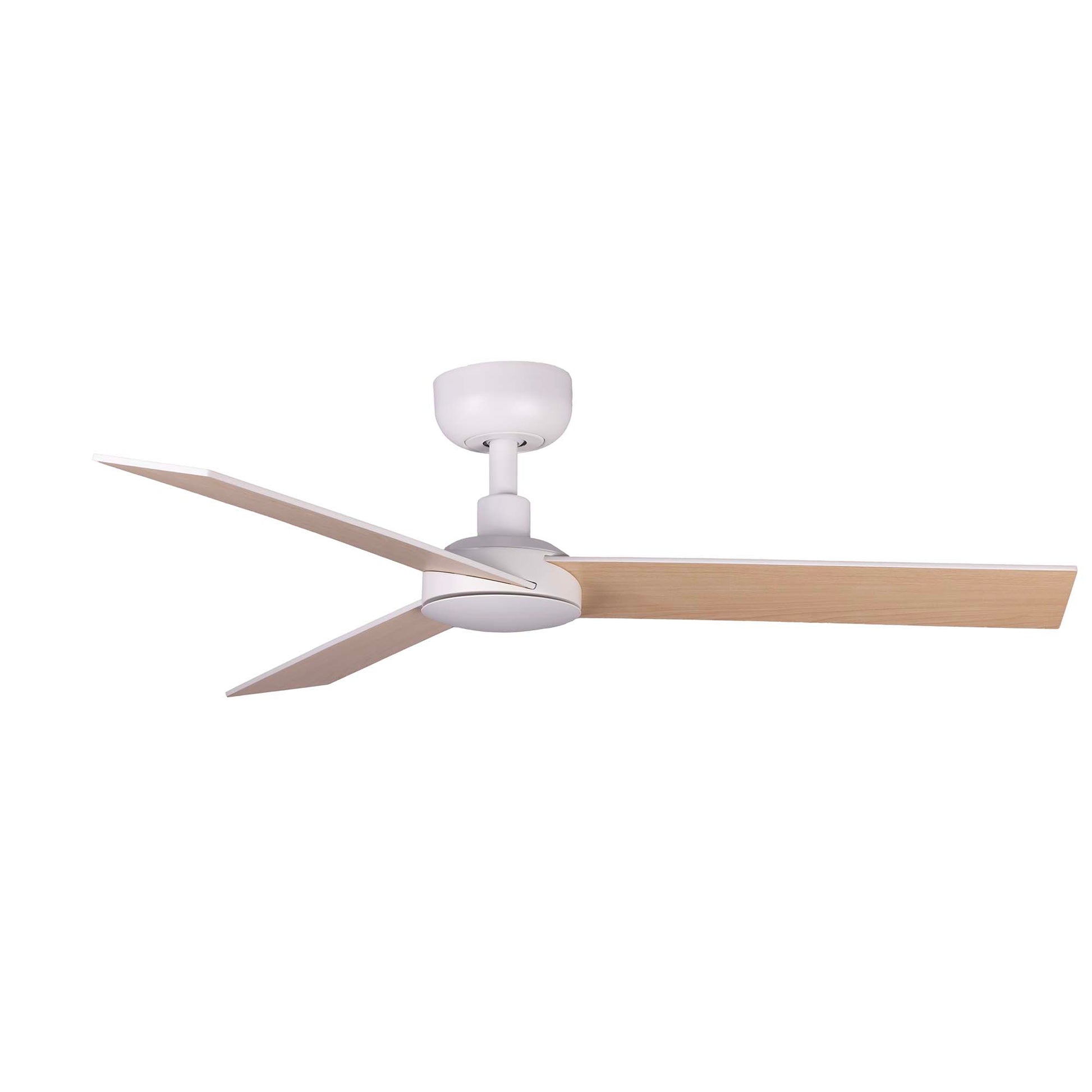 Ventilador de Techo Faro Rudder S DC Ø106cm Blanco con Palas Fresno Natural - Foto Principal