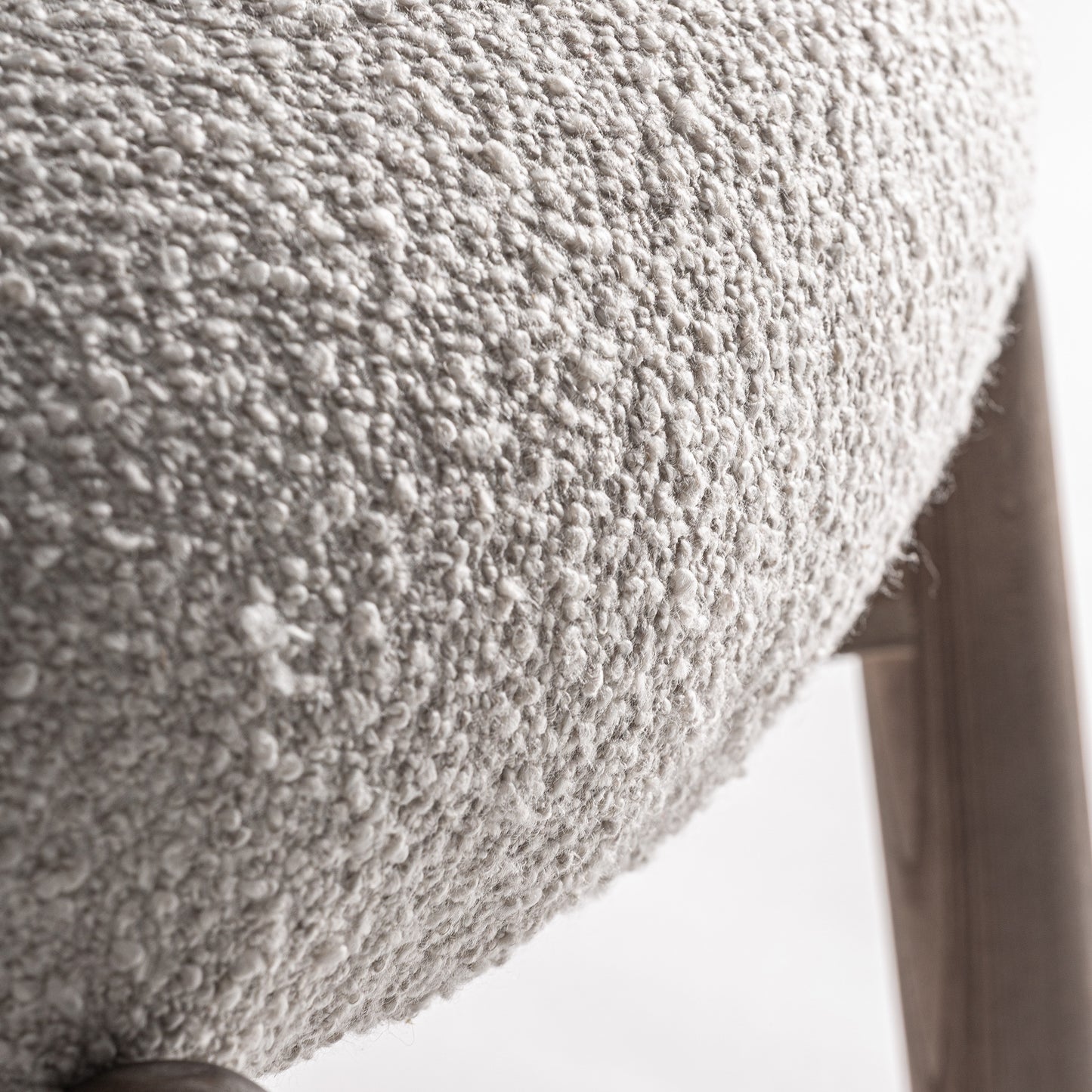 Sillón Jacquard Beige en Madera de Olmo | Vical Home