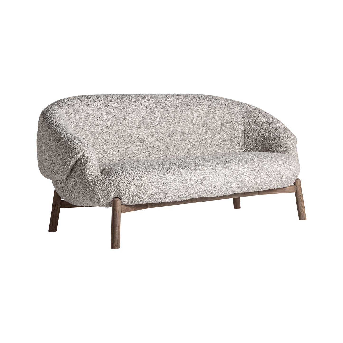 Sofá Jacquard Beige en Madera de Olmo | Vical Home