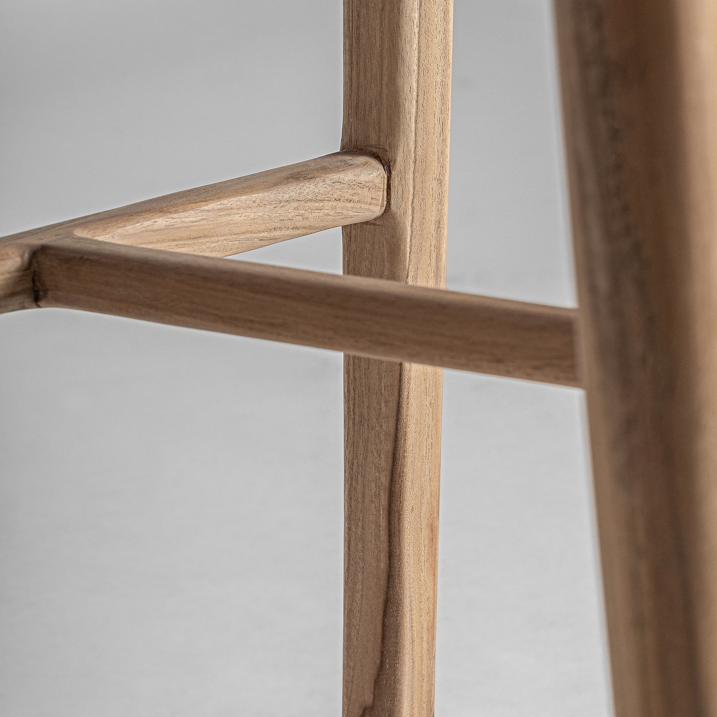 Taburete Caen en Teka y Fibra Natural | Vical Home