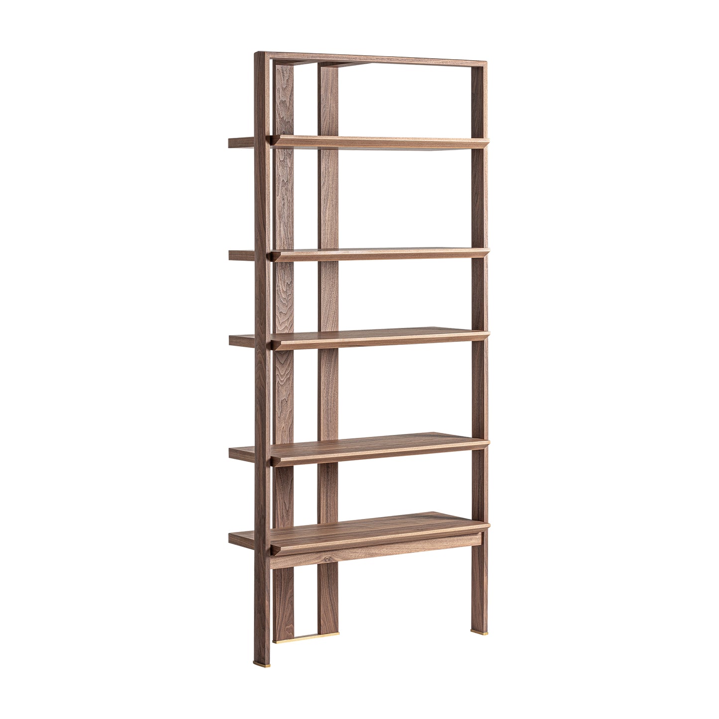 Librería Gifhorn Madera de Olmo Artesanal | Estantería Contemporánea 100x220cm