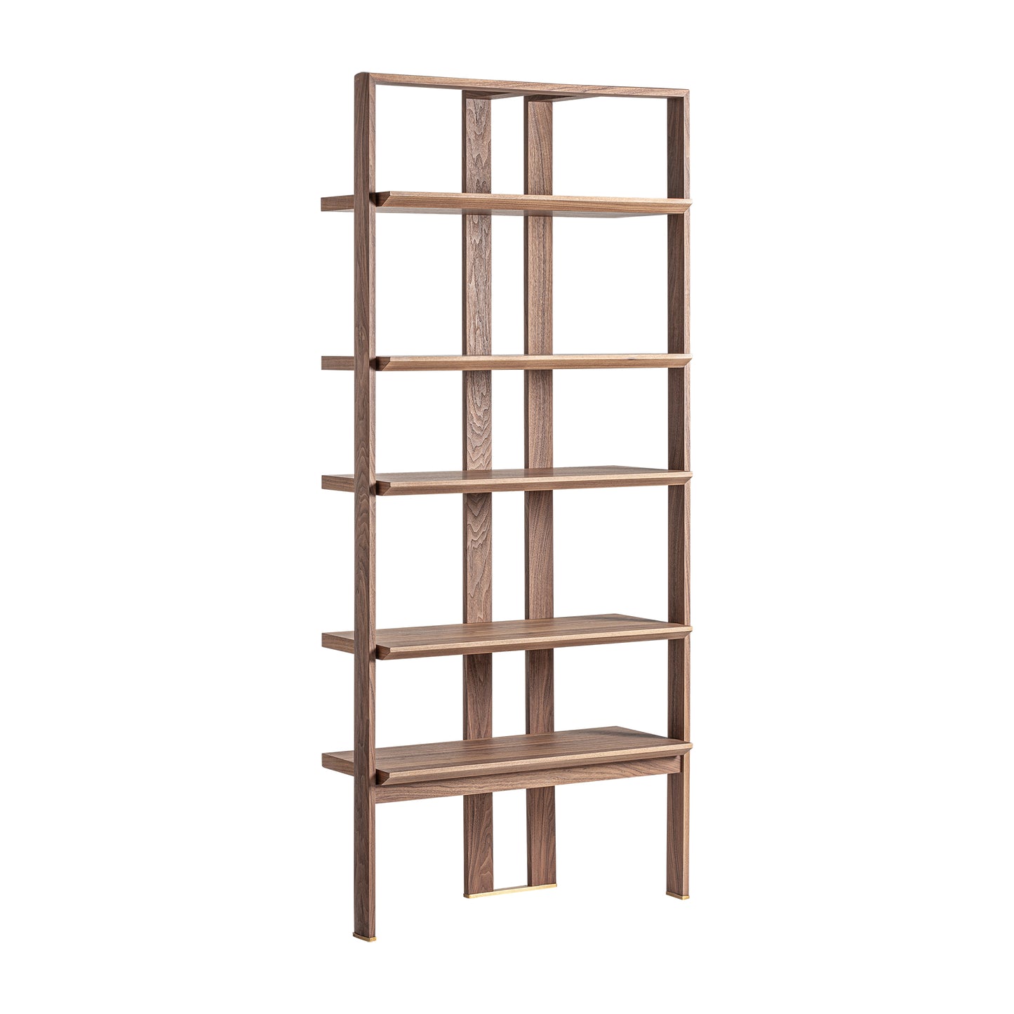 Librería Gifhorn Madera de Olmo Artesanal | Estantería Contemporánea 100x220cm