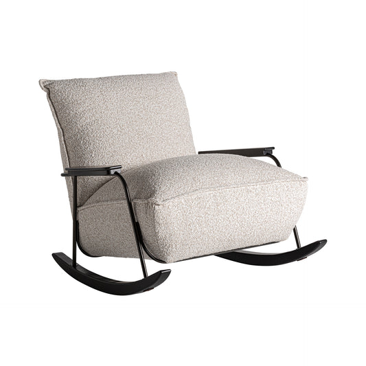 Mecedora Zwalm Beige en Madera Natural | Vical Home