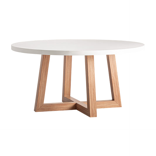 Mesa Comedor Koshena Vical - Hormigón y Aluminio