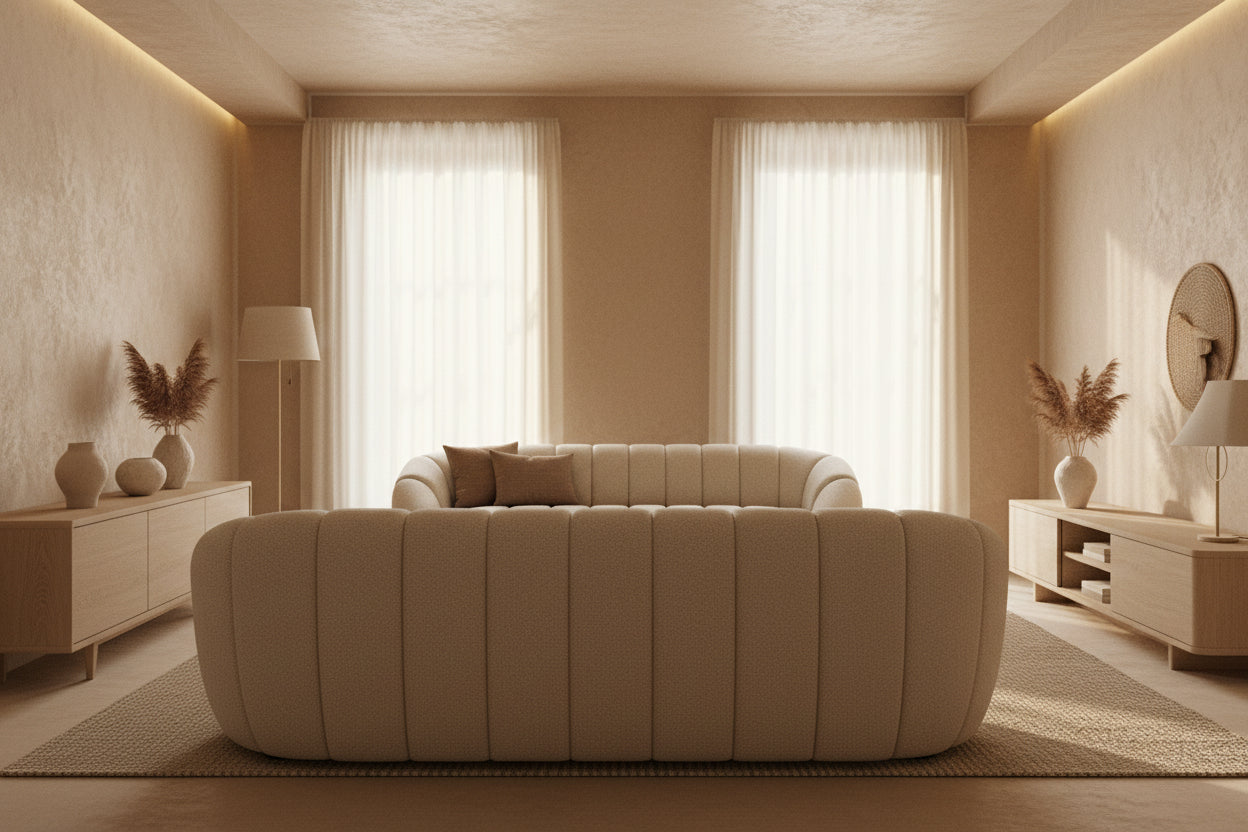 Sofá Lajoux Beige Contemporáneo | Vical Home