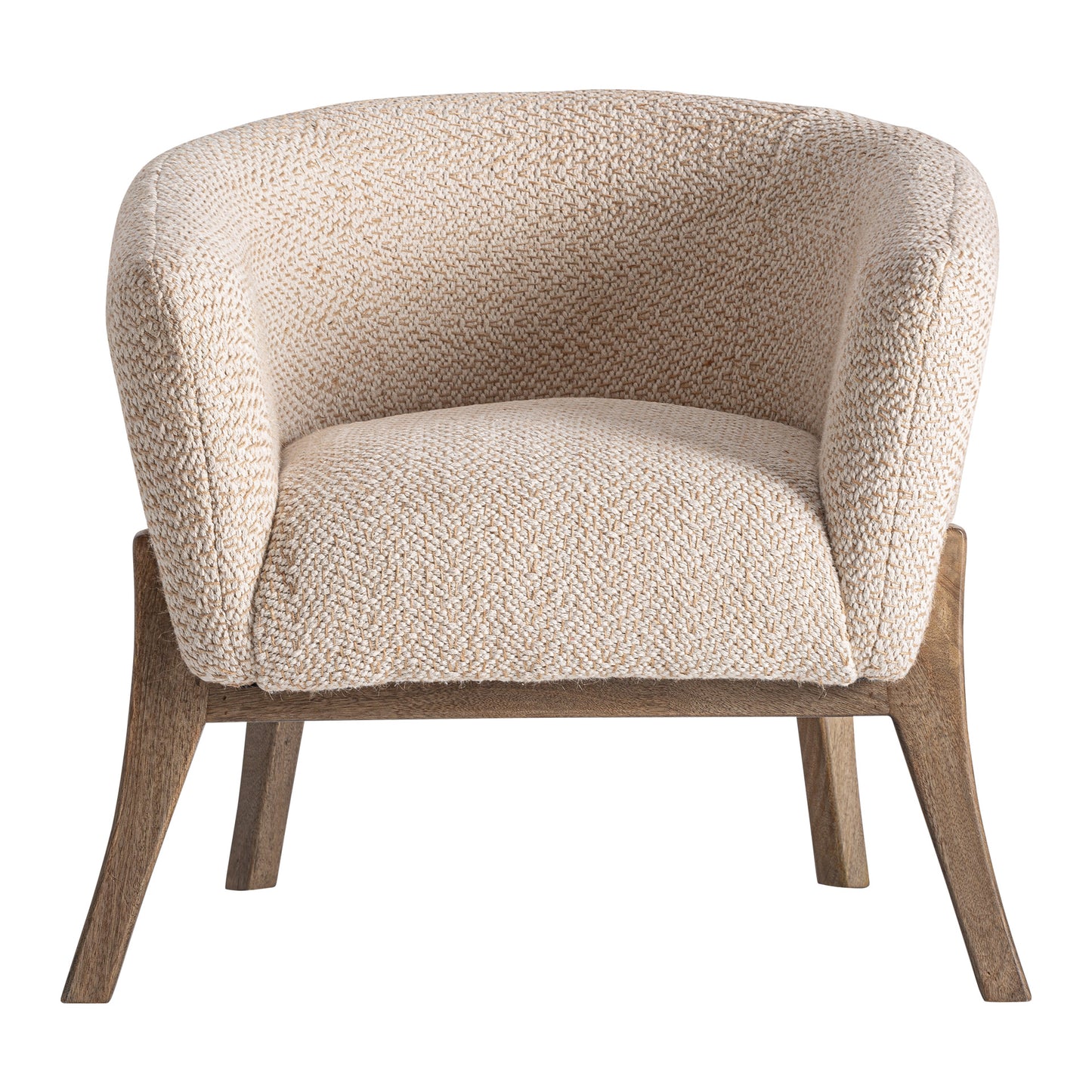 Sillón Liermo Beige en Yute y Algodón | Vical Home