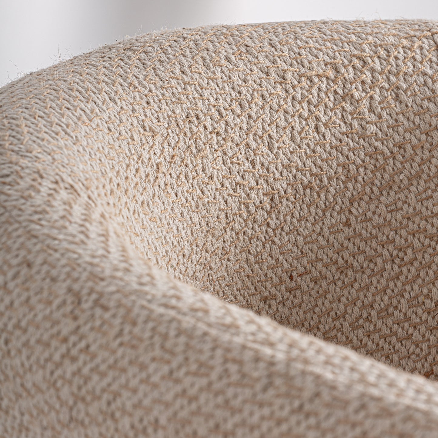 Sillón Liermo Beige en Yute y Algodón | Vical Home