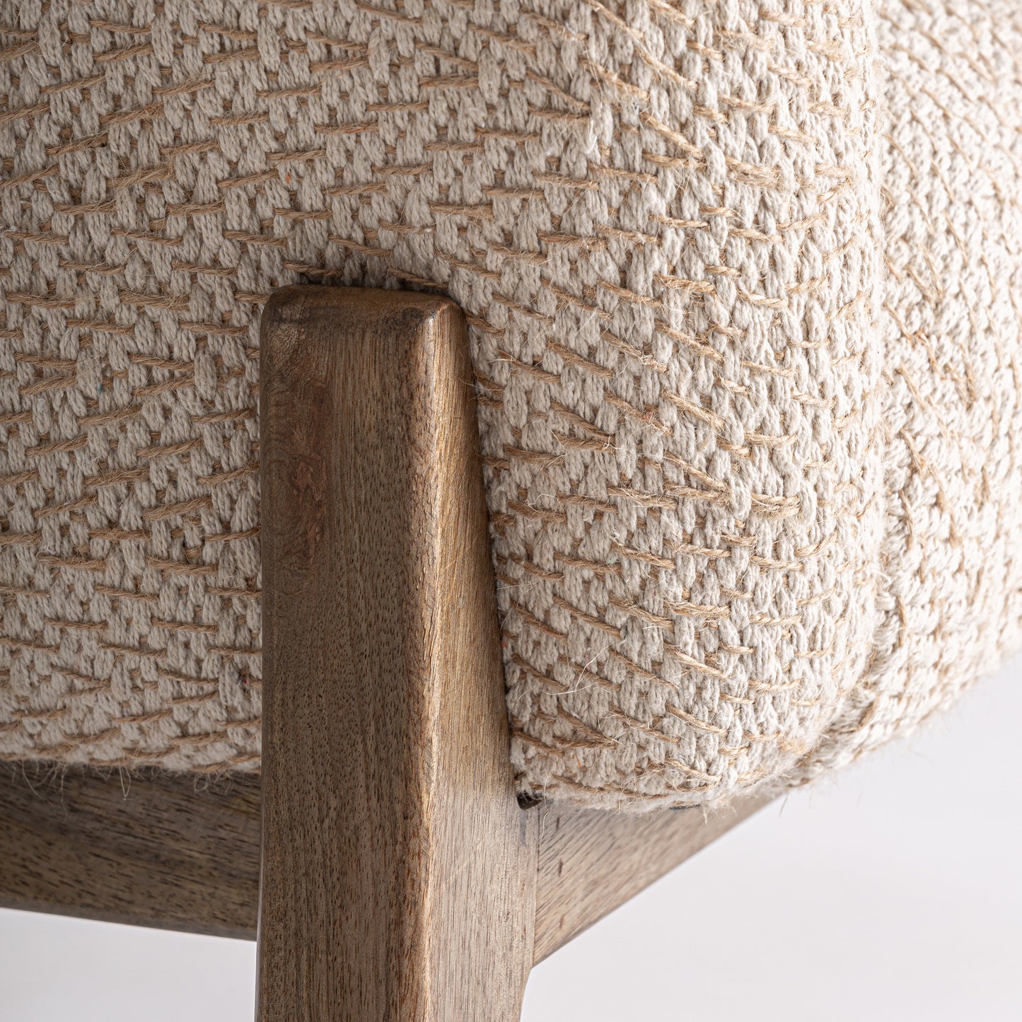 Sillón Liermo Beige en Yute y Algodón | Vical Home