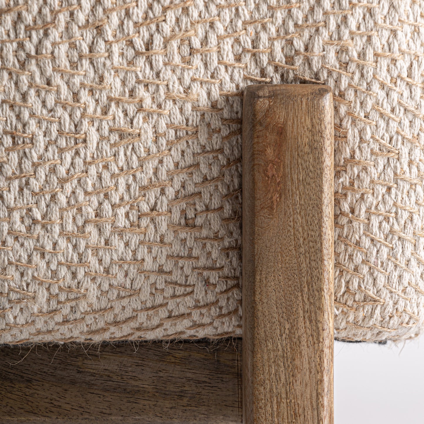 Sillón Liermo Beige en Yute y Algodón | Vical Home