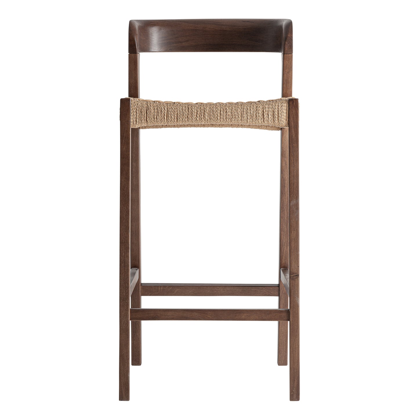 Taburete Flaeh en Roble y Fibra Natural | Vical Home