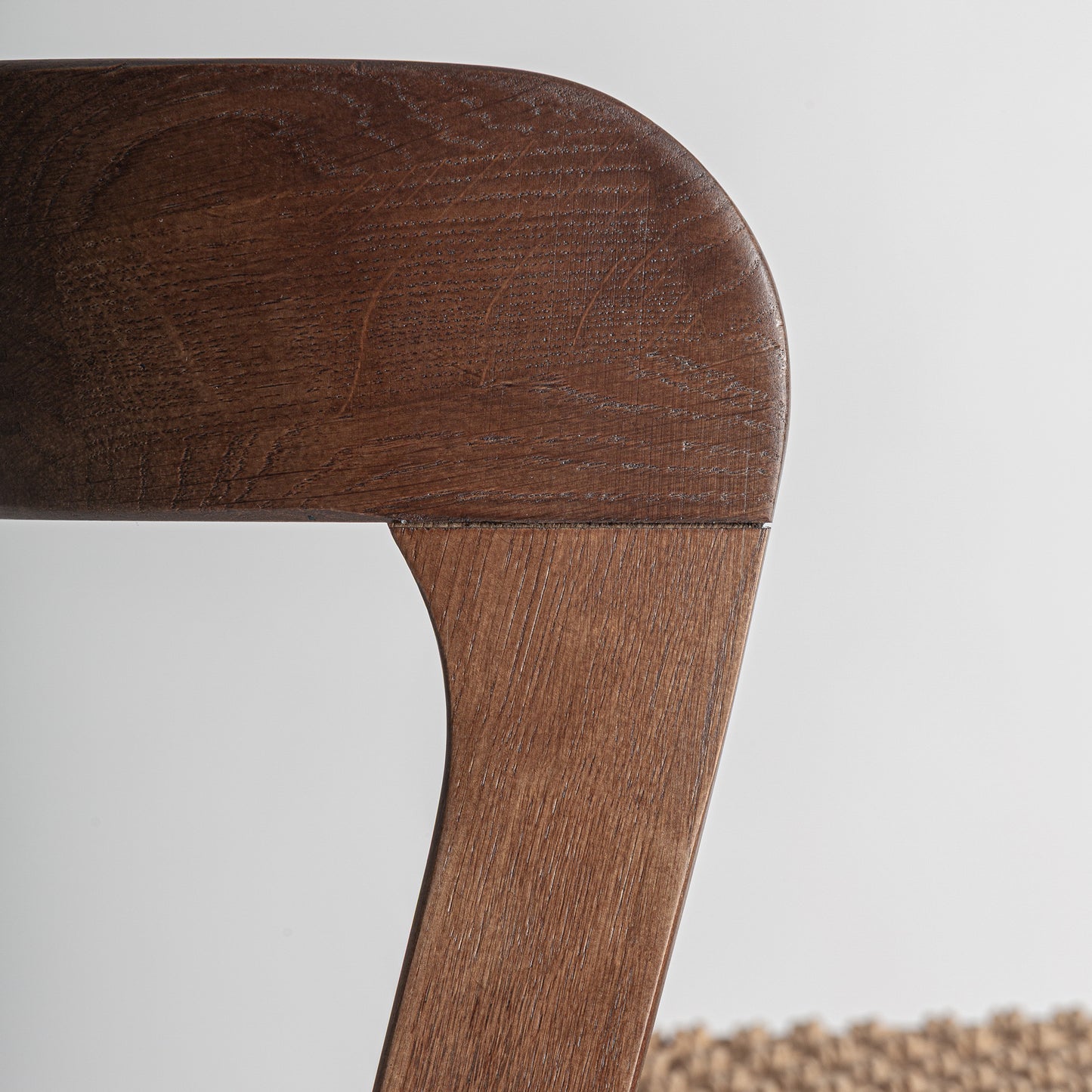 Taburete Flaeh en Roble y Fibra Natural | Vical Home