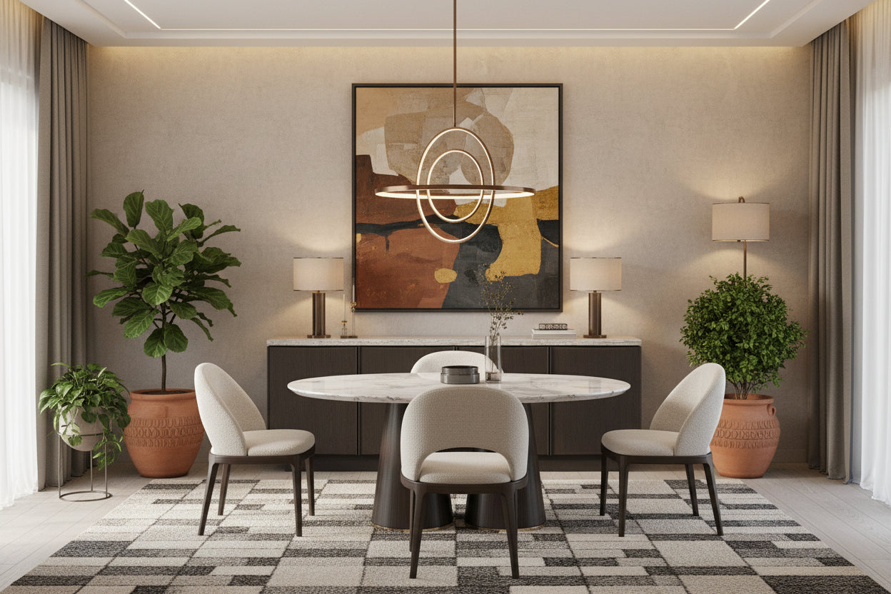 Aparador Rignac en Travertino y Fresno | Vical Home