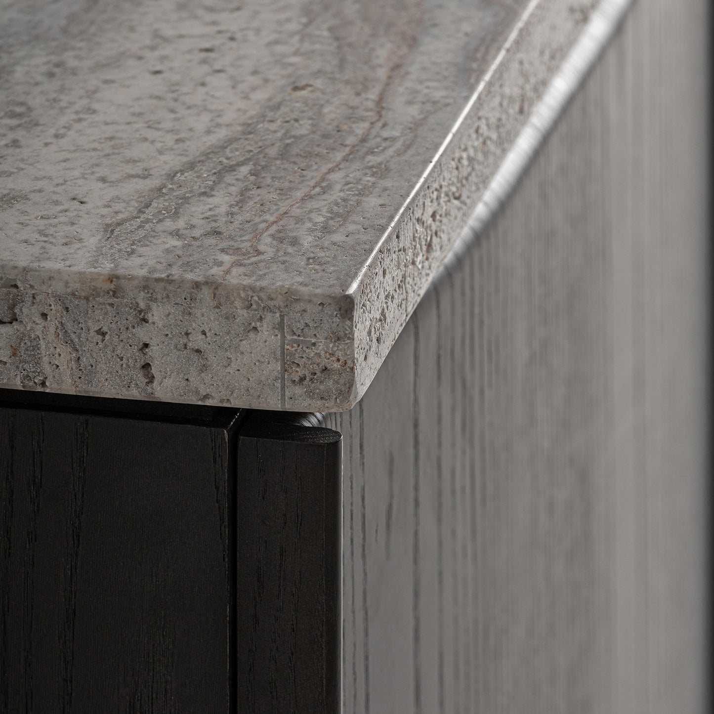 Aparador Rignac en Travertino y Fresno | Vical Home