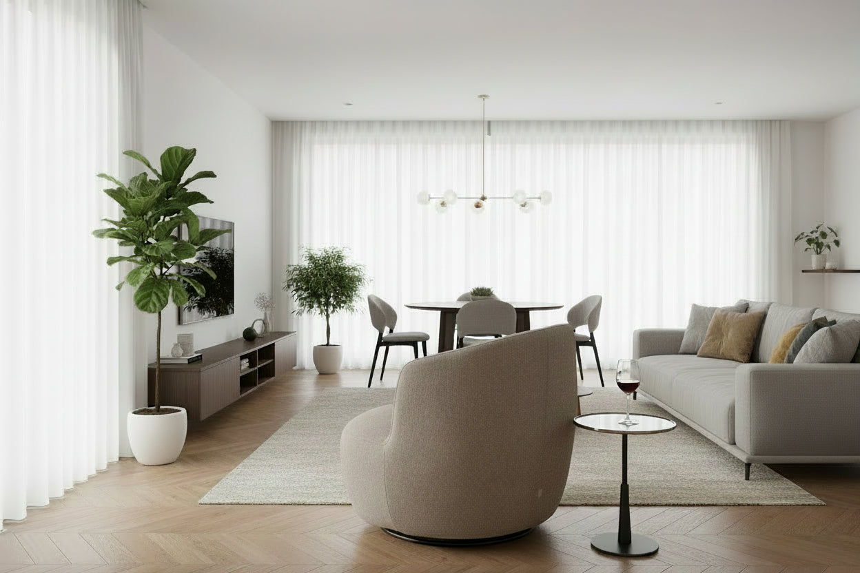 Sillón Giratorio Vipiteno Beige | Vical Home