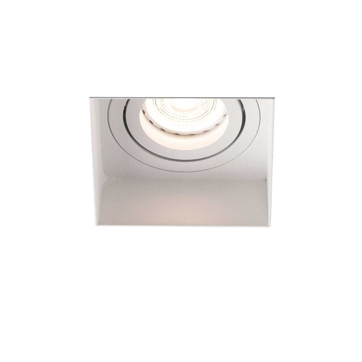 Faro HYDE 1 luz orientable cuadrado blanco IP20 ref 40112