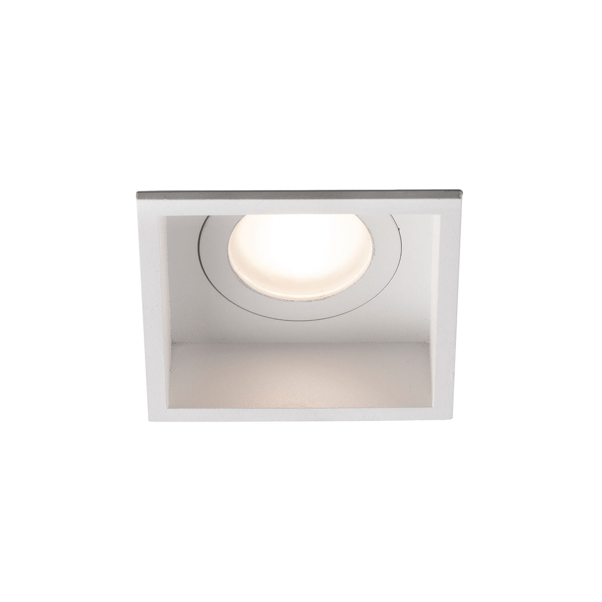 Faro HYDE 1 luz fijo cuadrado blanco IP44 ref 40116