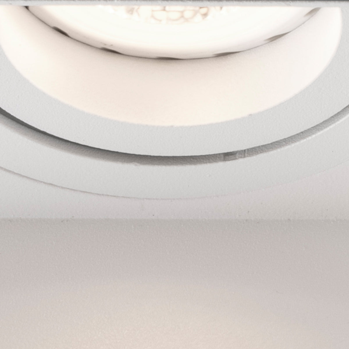 Detalle tecnico Faro HYDE 2 luces orientable cuadrado blanco IP20 ref 40122