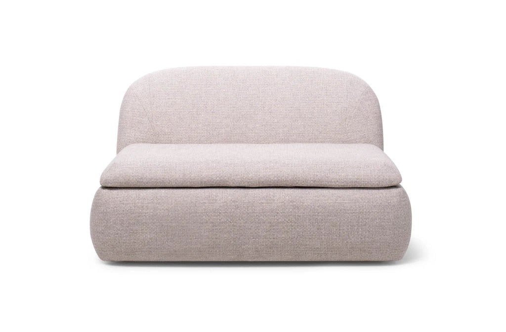 Sofá cama Stone 100 CASUAL abierto como cama