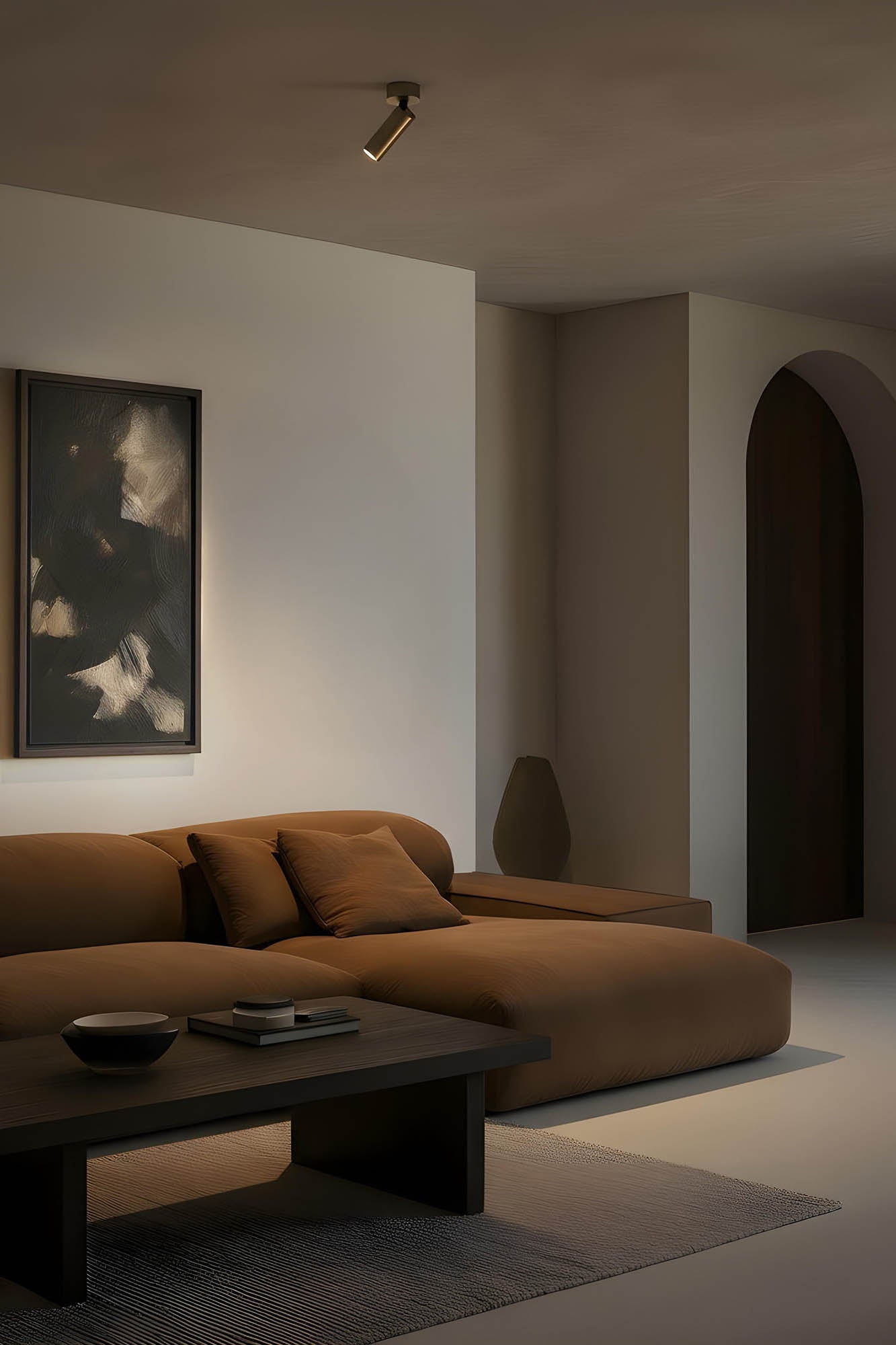 Foco Orientable de Techo / Pared Faro STAN SLIM 1xGU10
