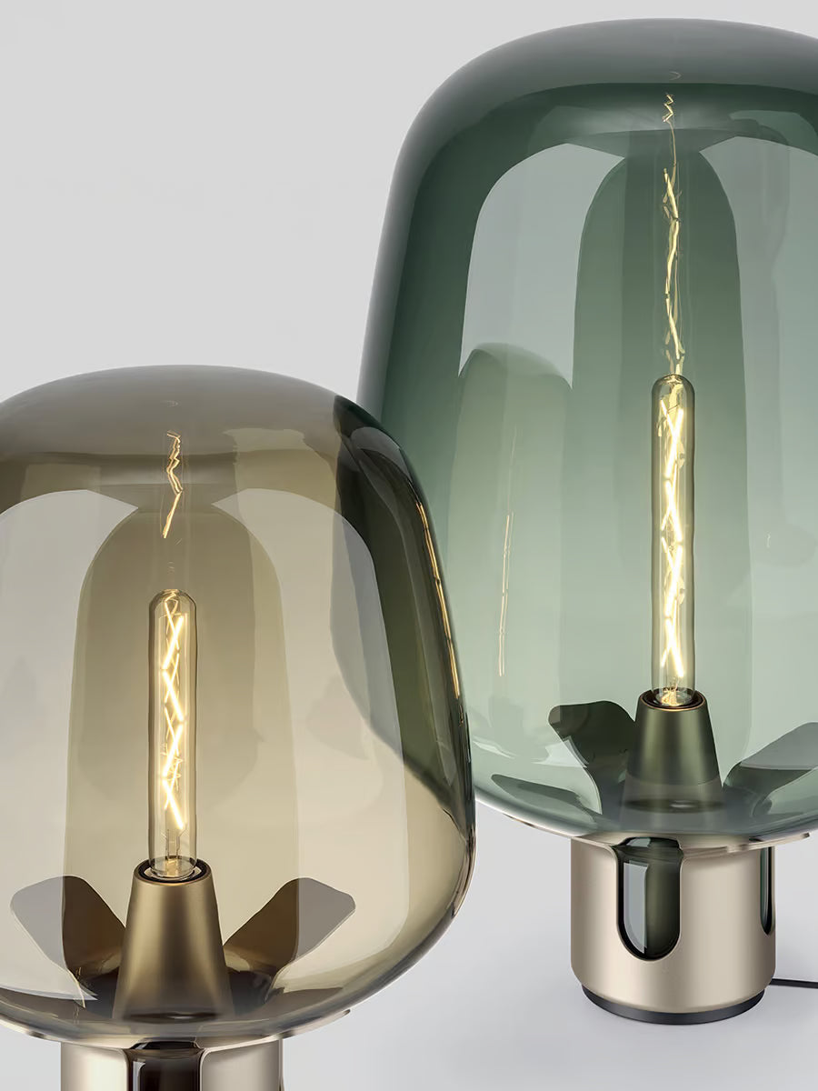 Lámpara Flar LODES - Detalle Cristal Soplado Veneciano