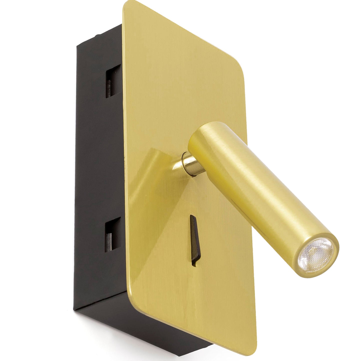 Aplique Lector de Cabecero Faro SUAU LED 3W 3000K Empotrable - 62114_D1