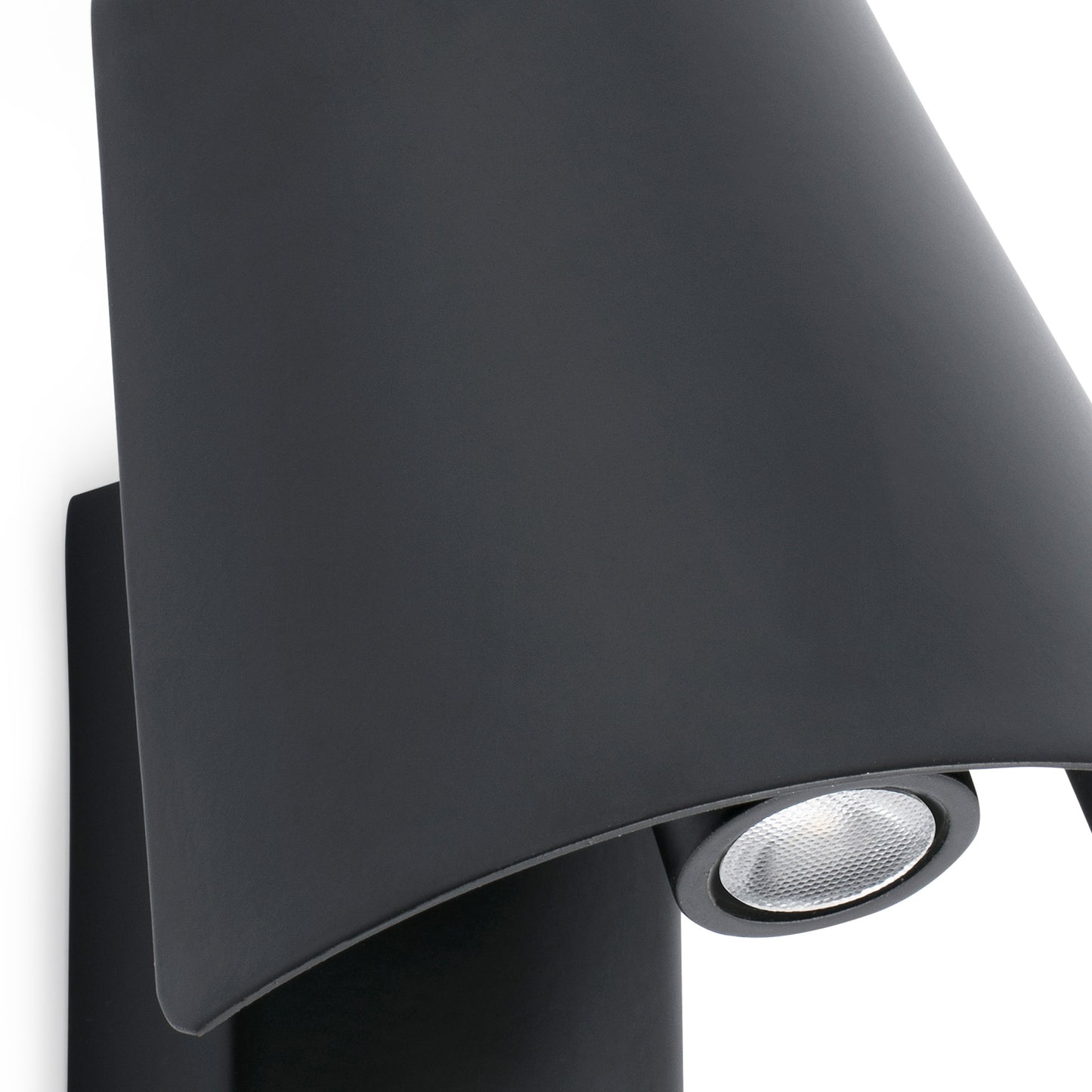 Aplique de Pared Faro Le Petit Negro Mate LED 4W 3000K Orientable - Detalle