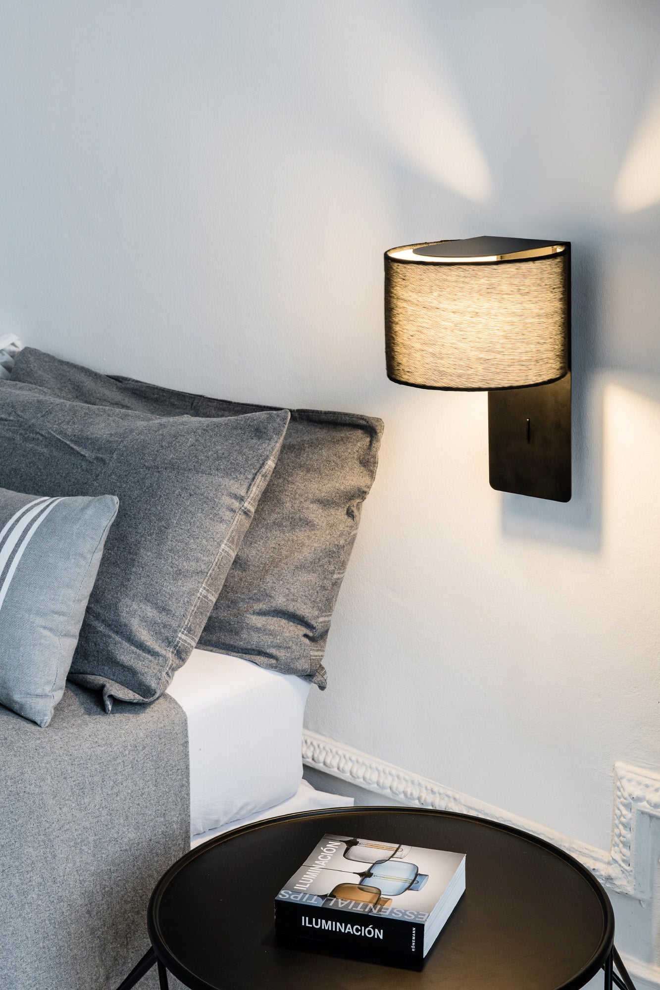 Aplique de Pared Faro FOLD con Foco Lector LED Integrado 1xE27 - 64303_L1