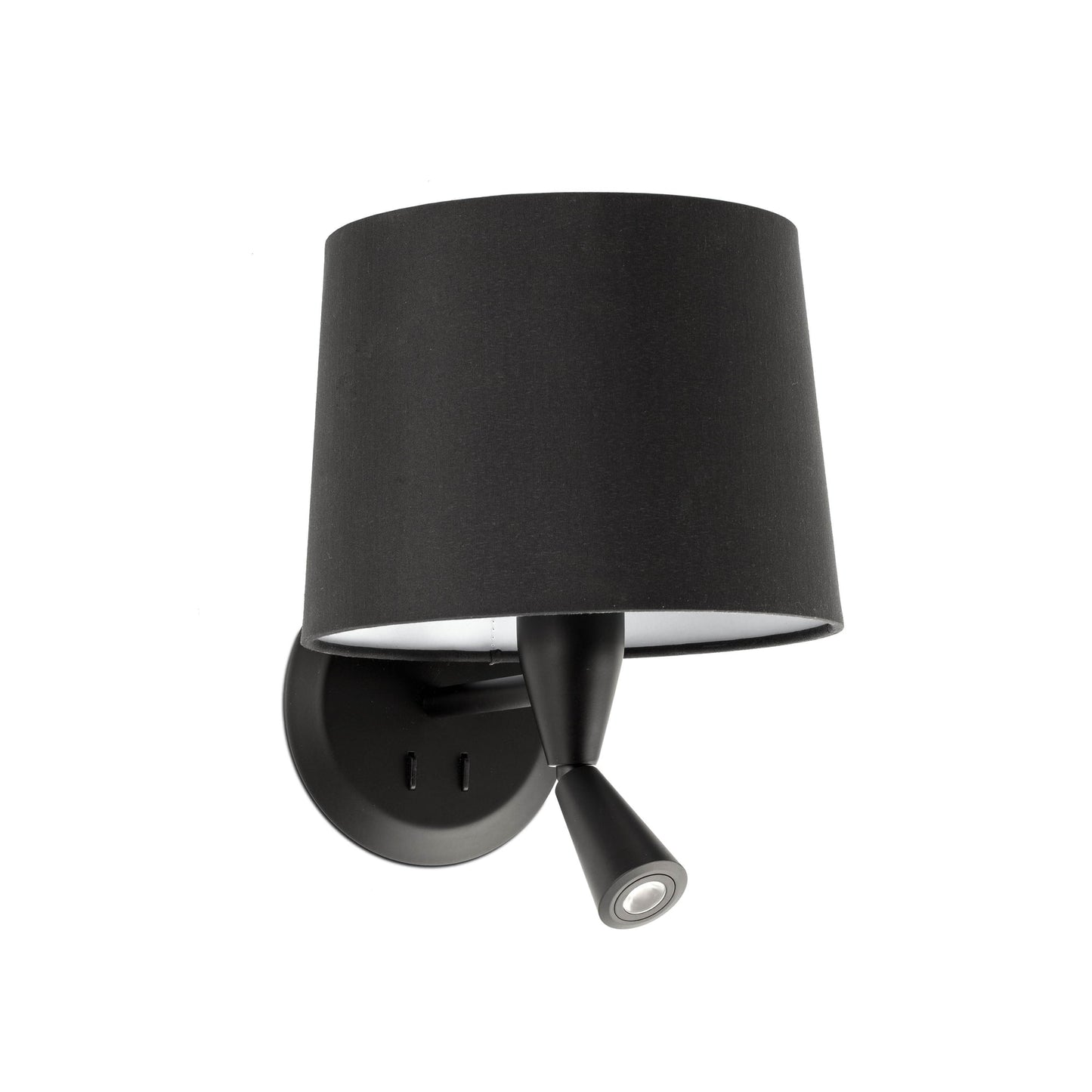 Aplique de Pared Faro CONGA Pantalla Textil Diseño Faro Lab 1xE27