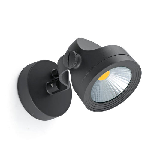 Proyector de Exterior Faro Alfa Gris Oscuro LED 13W 3000K IP65 - Foto Principal