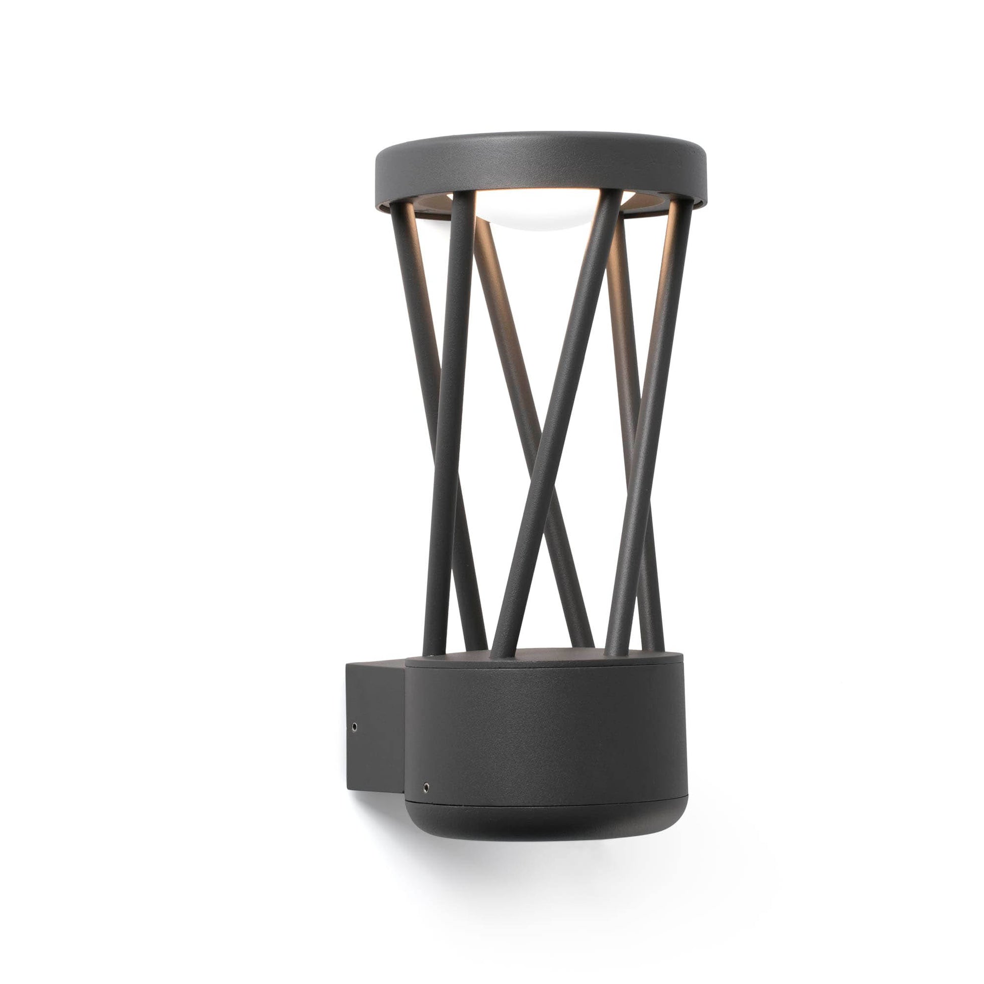 Aplique de Pared de Exterior Faro TWIST LED 10W Orientable IP65 Diseño Estudi Ribaudí - Blanco Mate LED 10W 3000K
