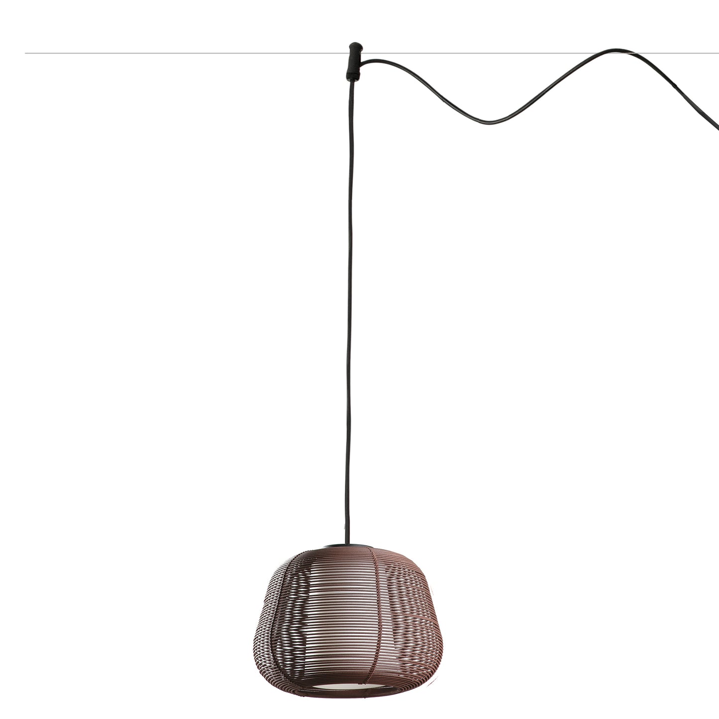 Linterna Baliza de Exterior Faro NARITA IP65 Diseño Carrasquet 1xE27 - Terracota H35cm