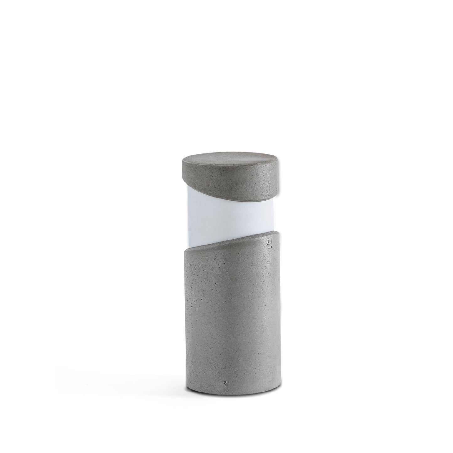 Baliza de Exterior Faro BLOCK Hormigón IP65 Diseño Alex & Manel Lluscà - Baliza H35cm Hormigón Gris