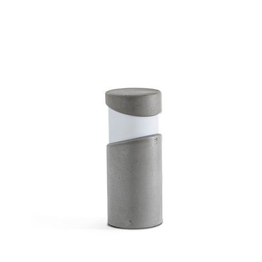 Baliza de Exterior Faro BLOCK Hormigón IP65 Diseño Alex & Manel Lluscà - Baliza H35cm Hormigón Gris