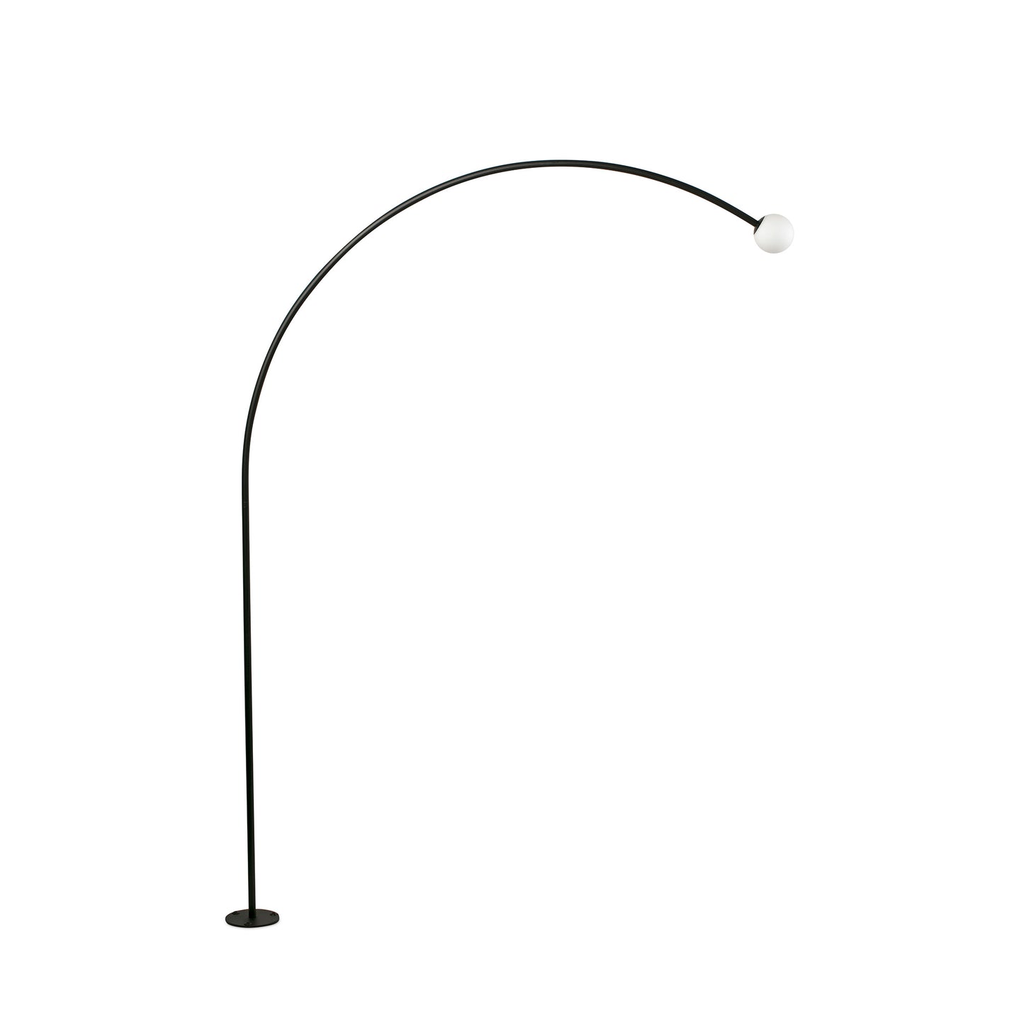 Lámpara de Exterior Faro CUCA Curva Portátil IP65 Diseño Faro Lab - Formato H60cm Negro