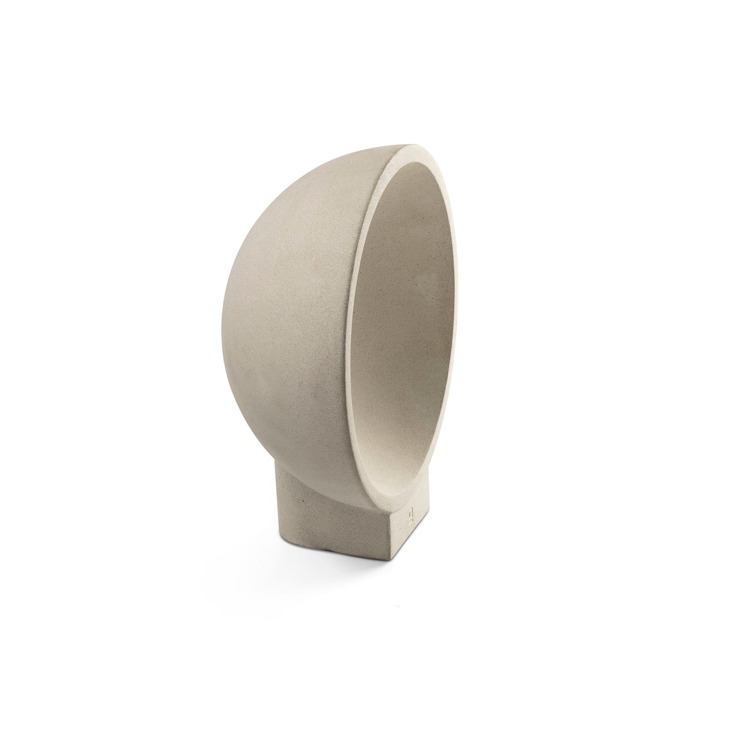 Baliza de Exterior Faro GAIA Cemento Natural LED 6W 2700K IP65 Diseño Yembarastudio