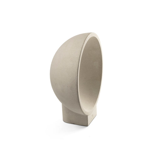 Baliza de Exterior Faro GAIA Cemento Natural LED 6W 2700K IP65 Diseño Yembarastudio