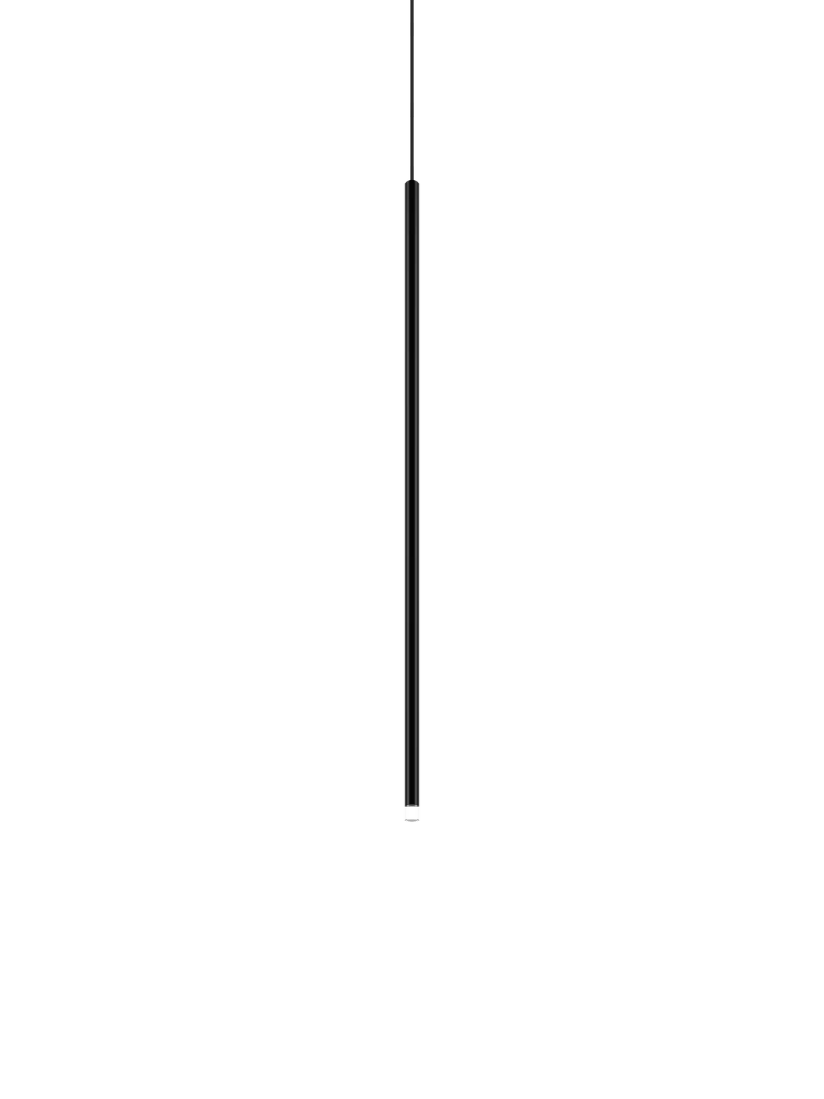 LODES A-Tube Nano Large 90 cm cable negro Negro mate 2700K