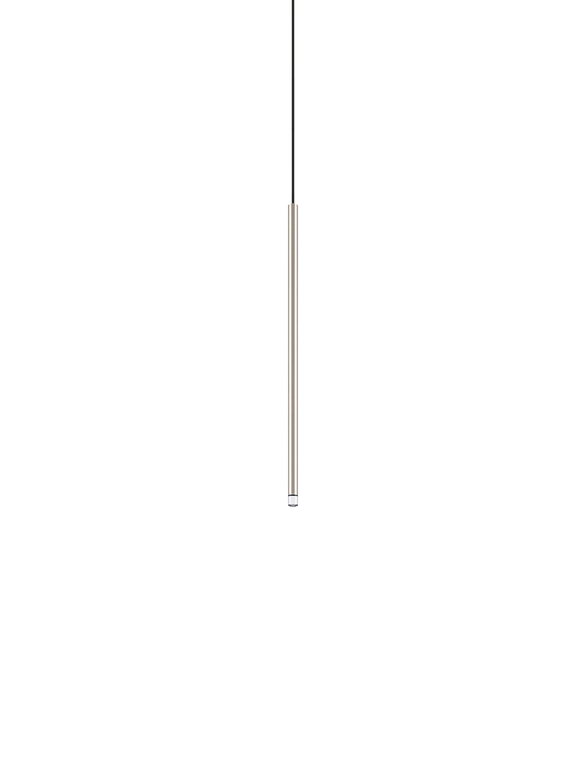 LODES A-Tube Nano Medium 60 cm cable negro Champagne mate 2700K