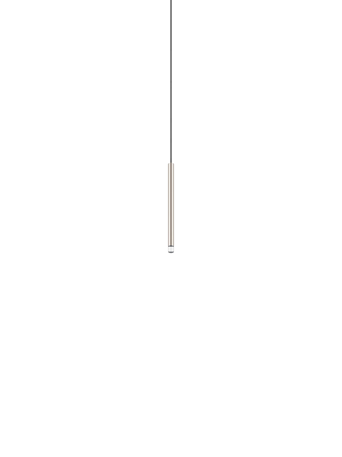 LODES A-Tube Nano Small 30 cm cable negro Champagne mate 2700K