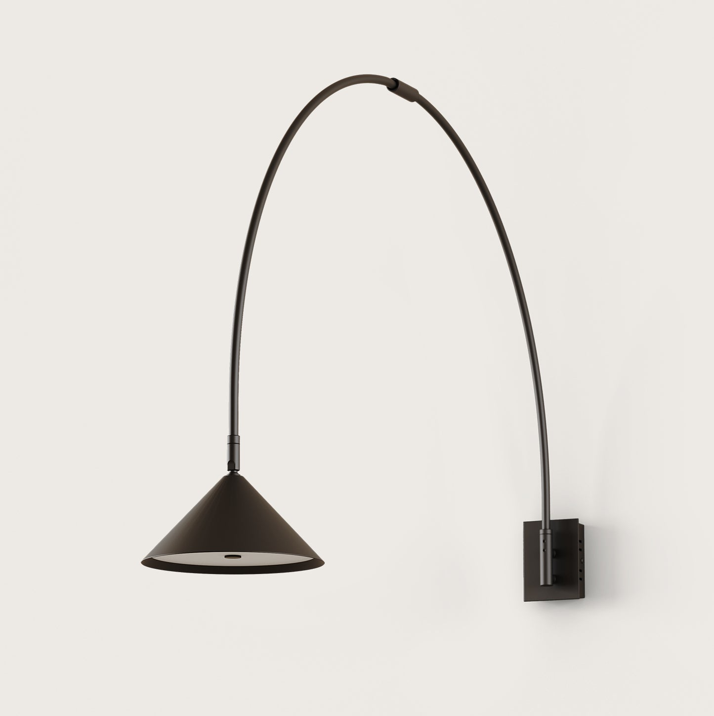 Aplique de Pared Aromas del Campo Hinoo LED Regulable (Negro Mate) - Aromas del Campo
