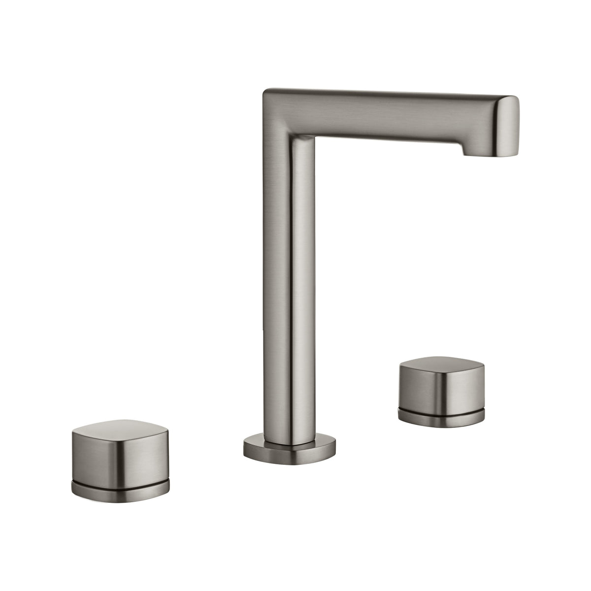 Lavabo Bimando Sobrencimera Caño Bajo Toscana IMEX Níquel Cepillado