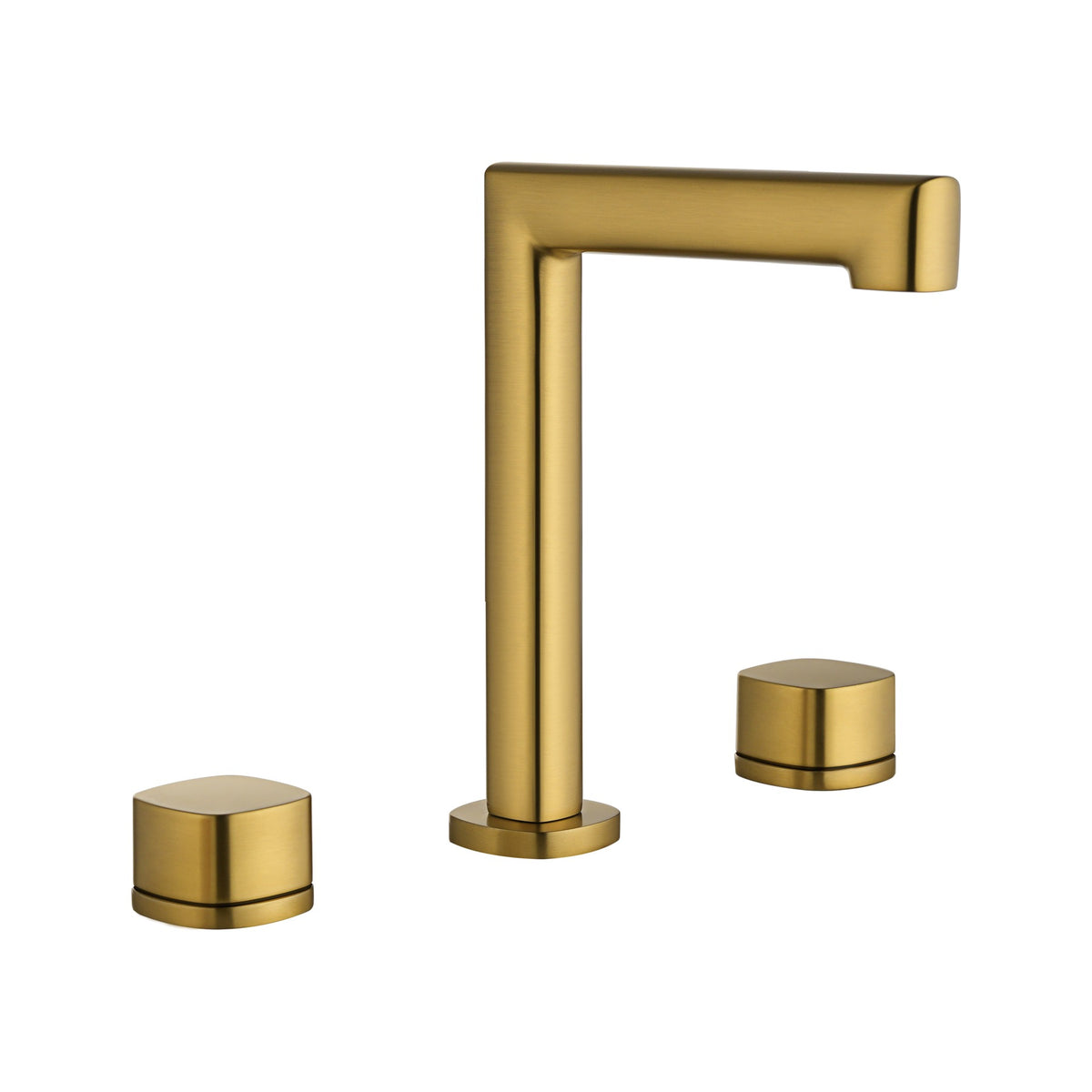 Lavabo Bimando Sobrencimera Caño Bajo Toscana IMEX Oro Cepillado