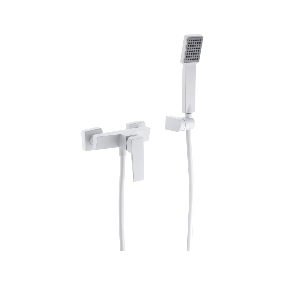 Kit de Ducha Monomando Art IMEX Blanco Mate